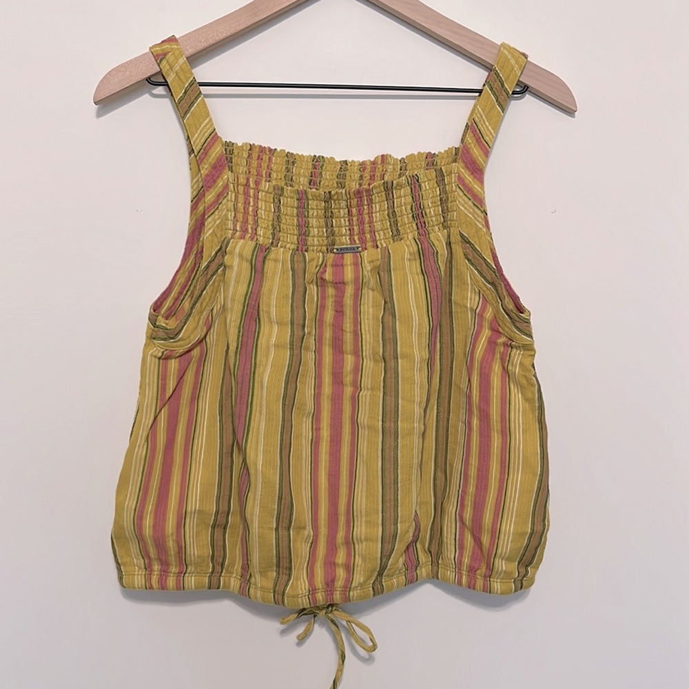 Prana Leapfrog Stripe Little Palm Organic Cotton Cami - Picture 4 of 11